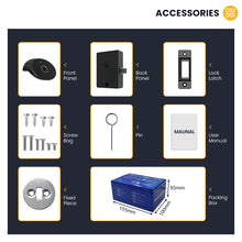 C200-Fingerprint Cabinet Lock for Home / Office,Smart Biometric Keyless Hidden File Drawer Wardrobe Lock, Anti-theft Electronic Cabinet Locks for Liquor Cabinet Locker Drawer Cupboard Desk
