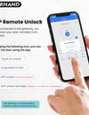 DG01-TTLock App Biometric Fingerprint Smart Door Lock,Adjustable handle direction,Electronic anti-lock Button,Password RFID Card Keyless Security Entry Electronic Smart Lock for Home Apartment