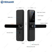 H01 —— IP66 waterproof Electronic Door Lock Tuya