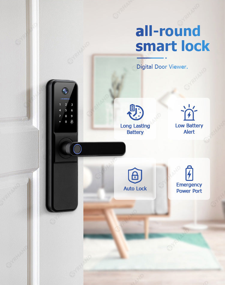 H01 —— IP66 waterproof Electronic Door Lock Tuya