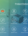 Euro Profile Lock Body Tuya APP Fingerprint Smart lock