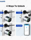 K1P-New Adjustable Replacement Electronic Door lock Digital Password Keypad FRID Card Keyless Smart Cylinder Lock TTLock App Remote Control