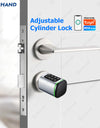 K1P-YRHAND Cylinder Electronic Smart Door Lock FRID Card Digital Password Keyless Security Entry Smart Lock Tuya App Control