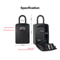K4——Waterproof Smart Key Storage Secret Box