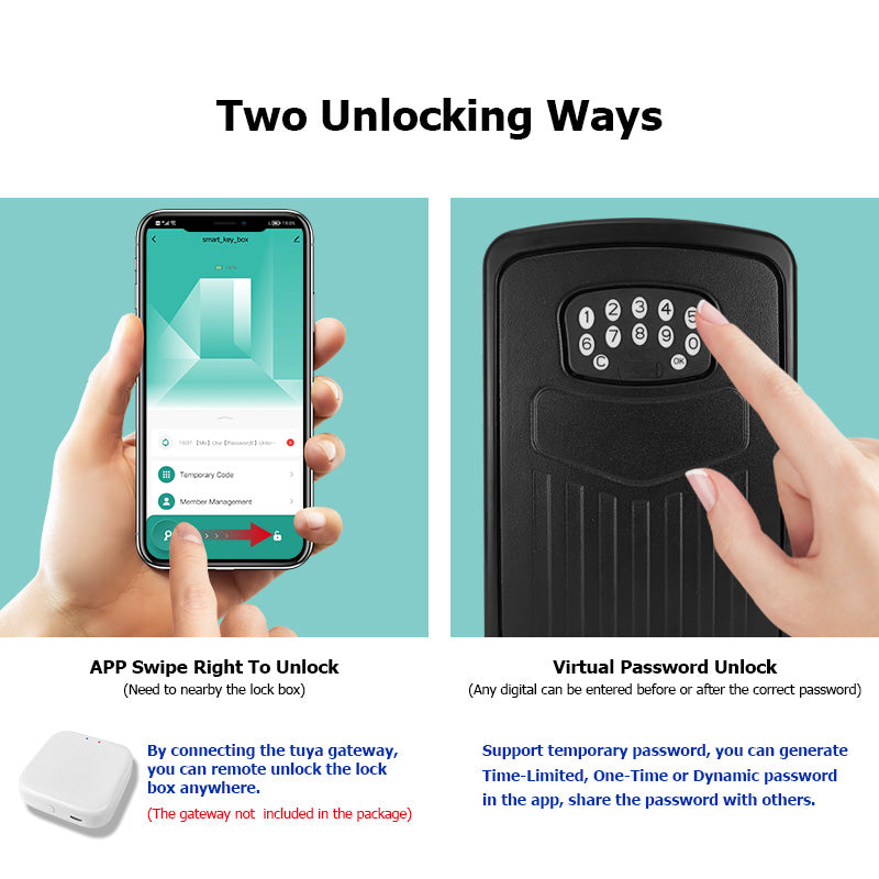 K4——Waterproof Smart Key Storage Secret Box