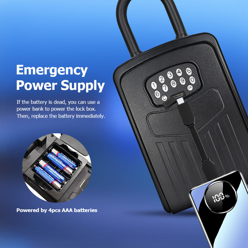 K4——Waterproof Smart Key Storage Secret Box