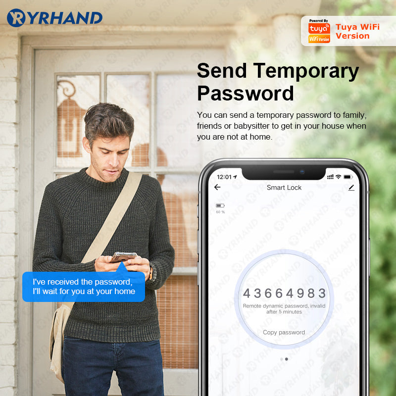 K7 —— New Glass Intelligent Fingerprint samrt Lock