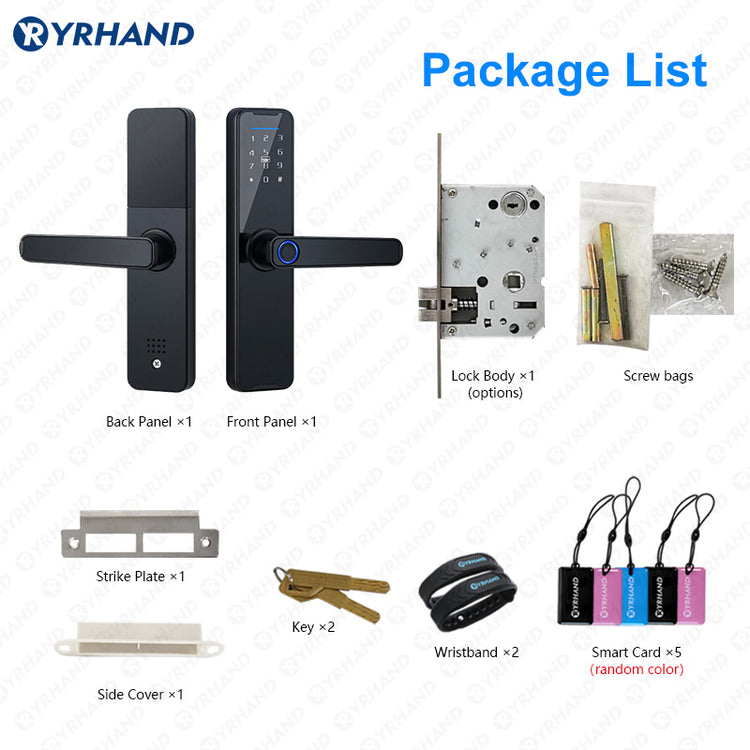 K7 —— New Glass Intelligent Fingerprint samrt Lock