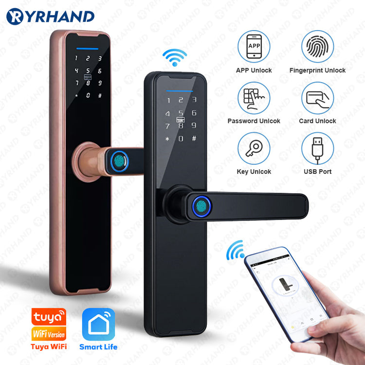 K7 —— New Glass Intelligent Fingerprint samrt Lock