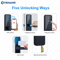 K7 —— New Glass Intelligent Fingerprint samrt Lock
