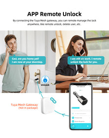 Cylinder Electronic Smart Door Lock Tuya APP