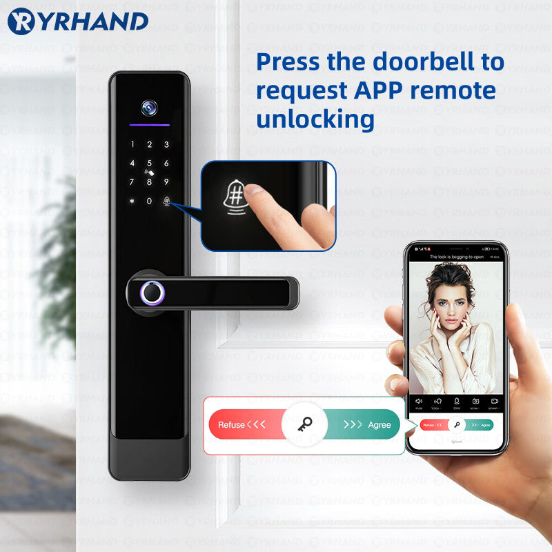 E908 —— Video Intercom Remote unlocking Smart lock