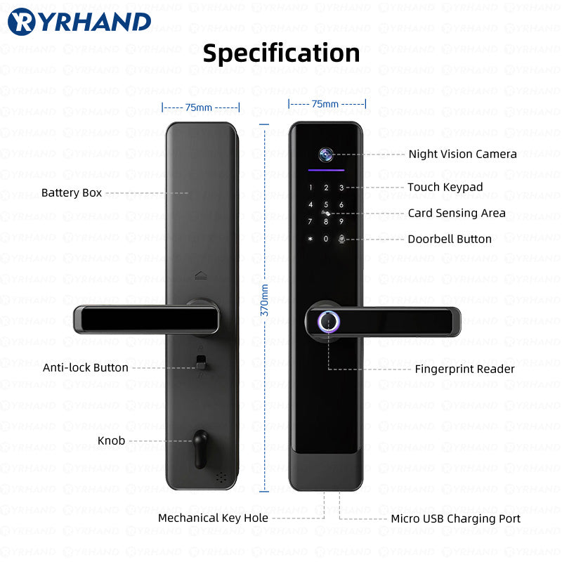 E908 —— Video Intercom Remote unlocking Smart lock