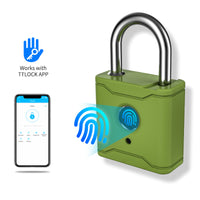 Waterproof Portable Fingerprint Smart PadLock