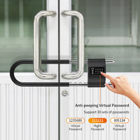 Tuya Smart glass Waterproof U-shaped door lock