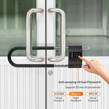 Tuya Smart glass Waterproof U-shaped door lock