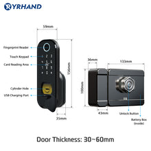 R5——Tuya-Fingerprint door waterproof lock
