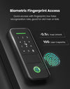 R7-TTLock App Biometric Electronic Rim Lock,TTLock App Outdoor Garden Smart Door Lock With Fingerprint Password RFID Card Unlock