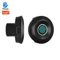S102-YRHAND Fingerprint Cabinet Lock, Smart Cabinet Lock,Keyless Fingerprint Lock for Home, Office, Cabinets, Furniture