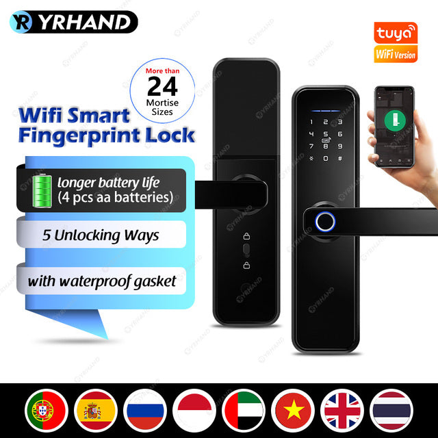 X5——Tuya Waterproof Electronic door lock