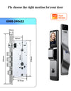 YRHAND F7 Tuya Smart Door Lock ｜3D Face Recognition + 2K Camera + Fingerprint｜Works with Google/Alexa/Security Camera