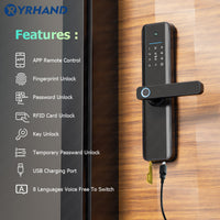 X6 Pro —— Security Wireless App Fingerprint Smart Door Locks