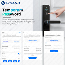 X6 Pro —— Security Wireless App Fingerprint Smart Door Locks