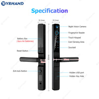 Y02 —— Waterproof Outdoor Glass Sliding Door Lock