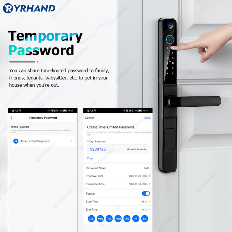 Y02 —— Waterproof Outdoor Glass Sliding Door Lock