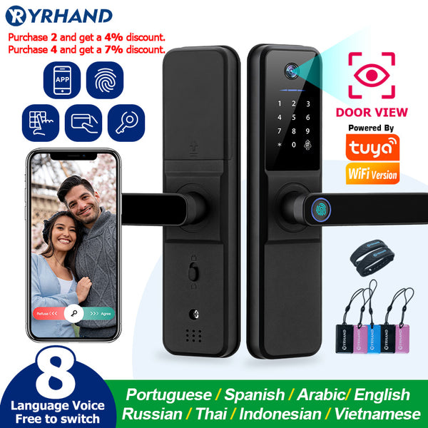 H01 —— IP66 waterproof Electronic Door Lock Tuya