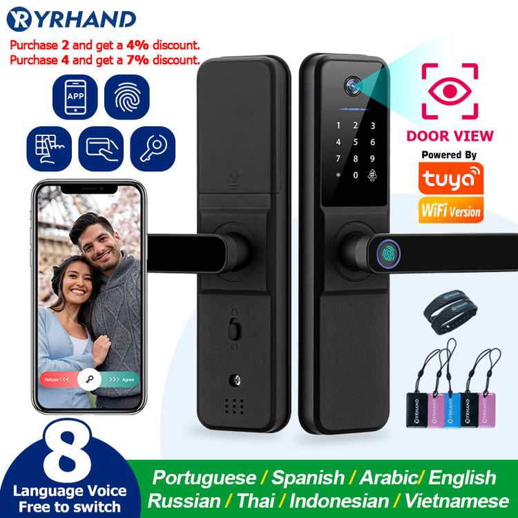 H01 —— IP66 waterproof Electronic Door Lock Tuya