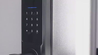 YRHAND H01 Tuya wifi App Unlock fechadura Biometric eletronica digital Waterpoof Fingerprint IC card Smart Door Lock for Home