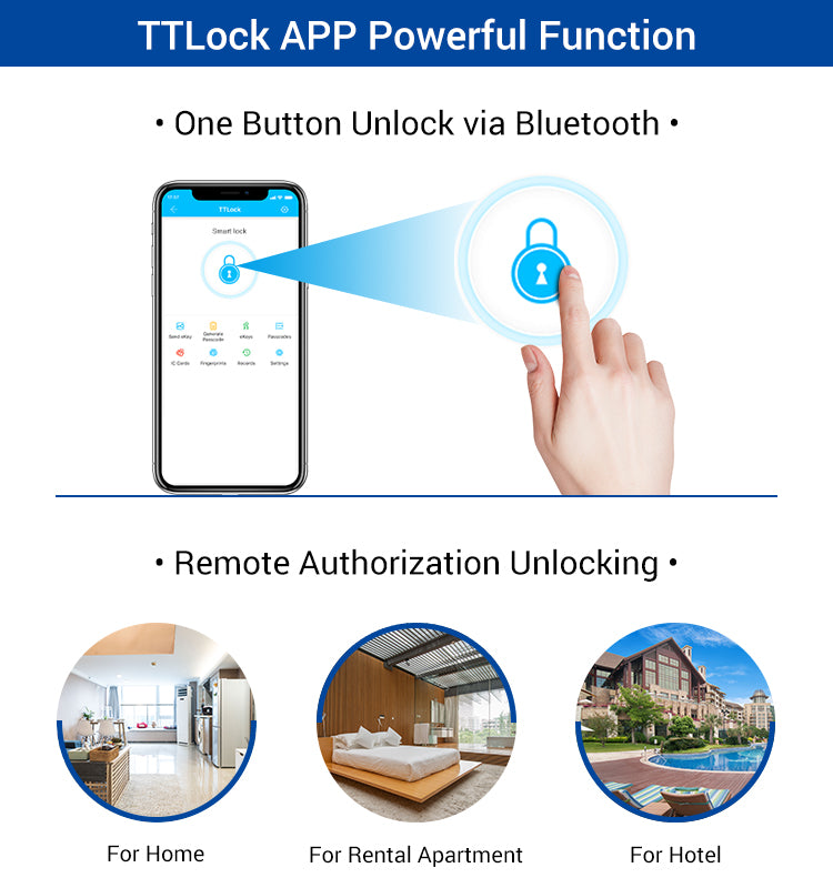 TA02 —— Passcode Code Door Multi-scenario  Lock