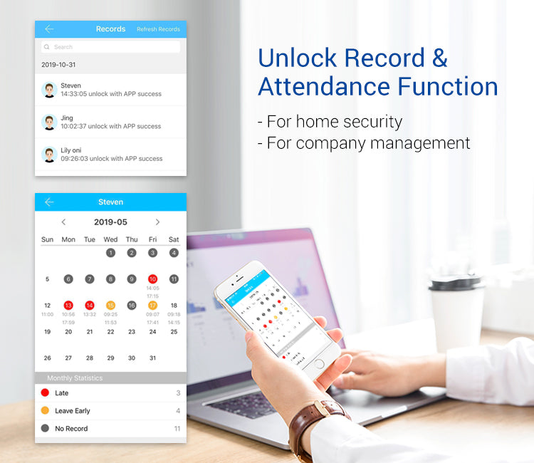TA02 —— Passcode Code Door Multi-scenario  Lock