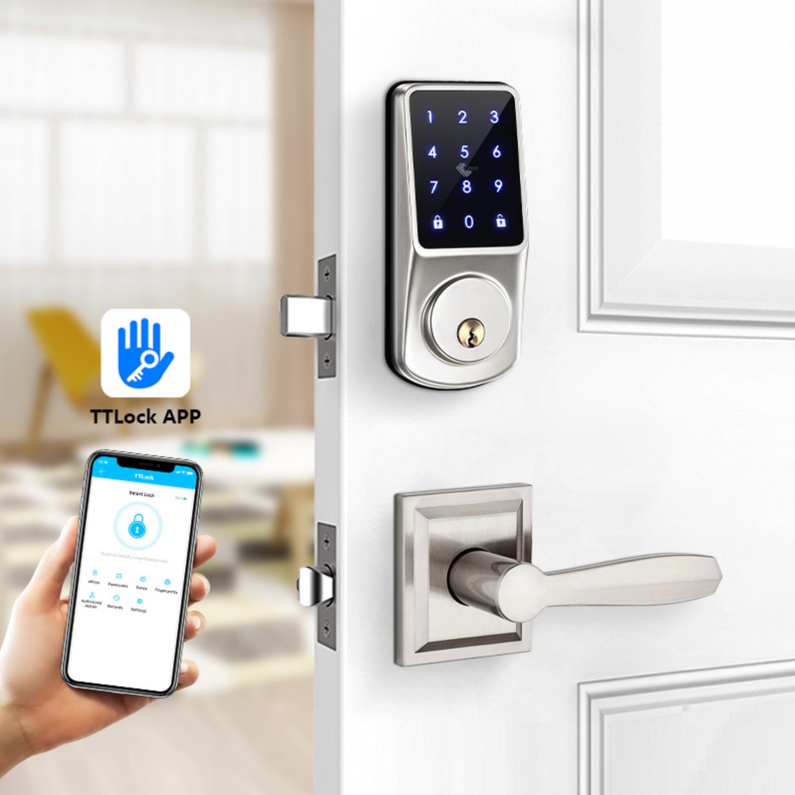 A220——smart with Keypad Automatic Door Lock
