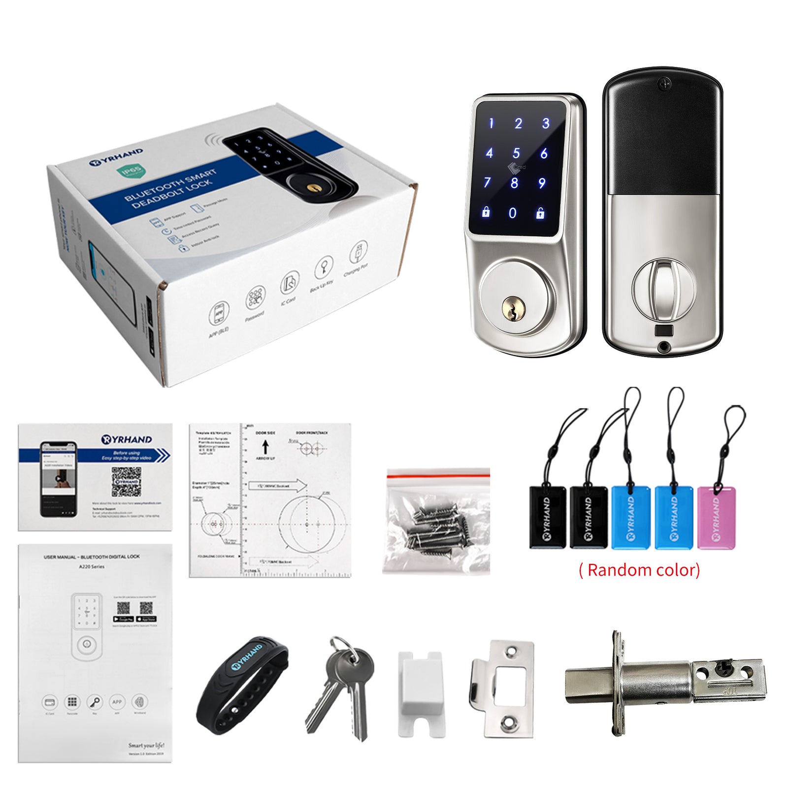 A220——smart with Keypad Automatic Door Lock