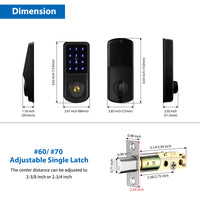 A220 ——Deadbolt Smart Lock with TTLock App
