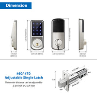 A220——smart with Keypad Automatic Door Lock