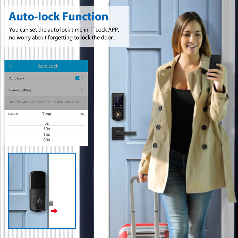 A220 —— Deadbolt Door Locks TTlock Digital lock