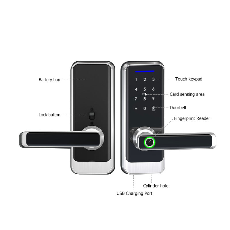 A233 —— Tuya Wifi Security door lock