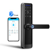 A270 TTLock Wifi smart electronic door lock with biometric fingerprint smart card code key USB unlocking