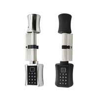 Biometric Fingerprint Smart Cylinder Lock Digital Keypad Code Keyless Lock For Home