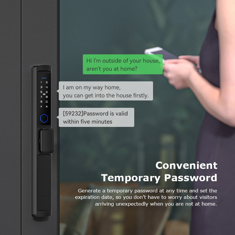 F2 —— Passcode Code Touch Screen Security Waterproof Door lock