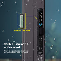 F2 —— Passcode Code Touch Screen Security Waterproof Door lock
