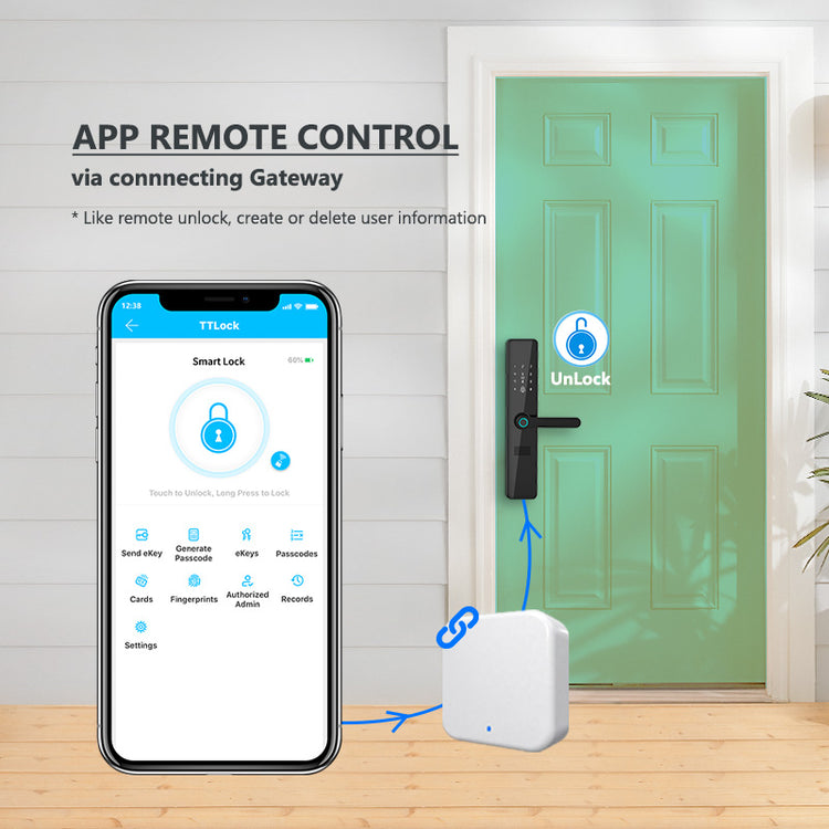 TTLock Security Biometric Electronic Door Lock