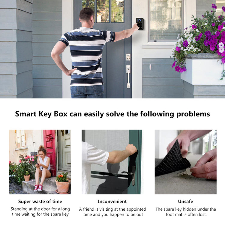 K3——Waterproof Safe Key Box smart lock