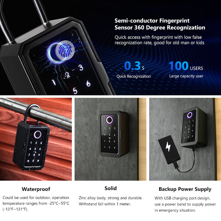 K3——Waterproof Safe Key Box smart lock