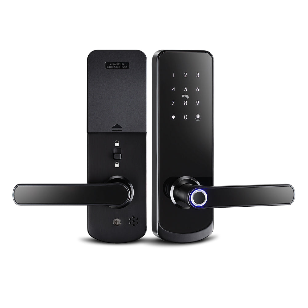 NX1 —— Plus Keyless Entry Smart Door Lock with Doorbell（black）