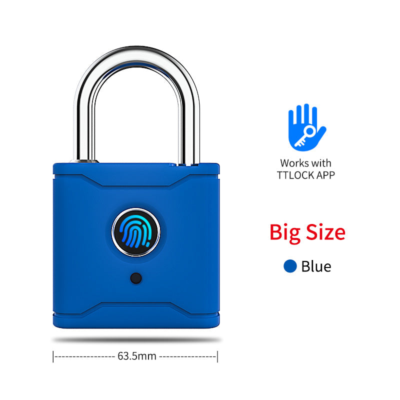 Waterproof Portable Fingerprint Smart PadLock
