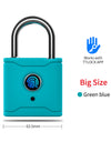 Waterproof Portable Fingerprint Smart PadLock